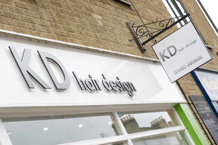 Backwash basins at KD Hair Design, St Ives